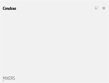 Tablet Screenshot of condesaelectronics.com